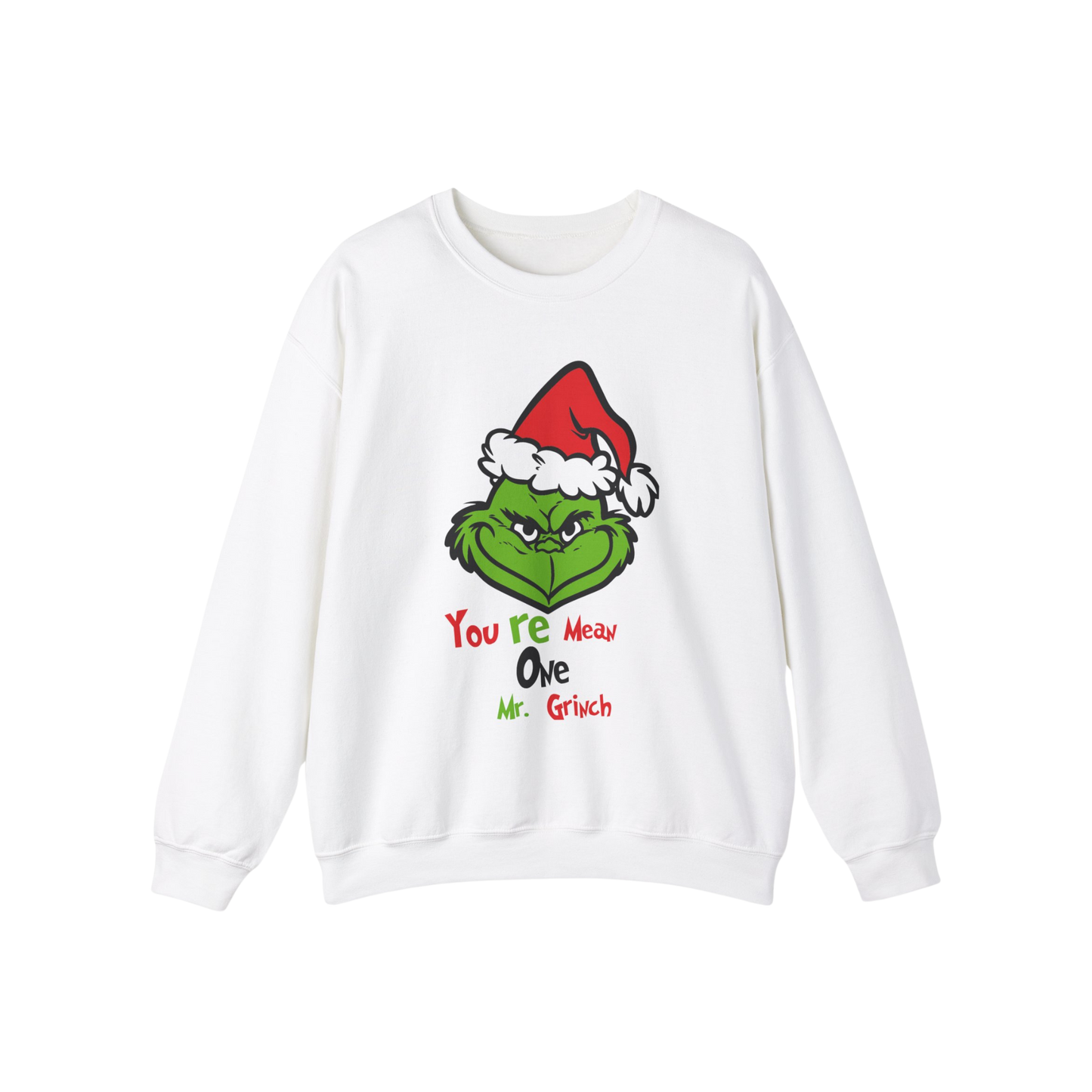 Grinch, Adult, Sweatshirt, Christmas 2024.