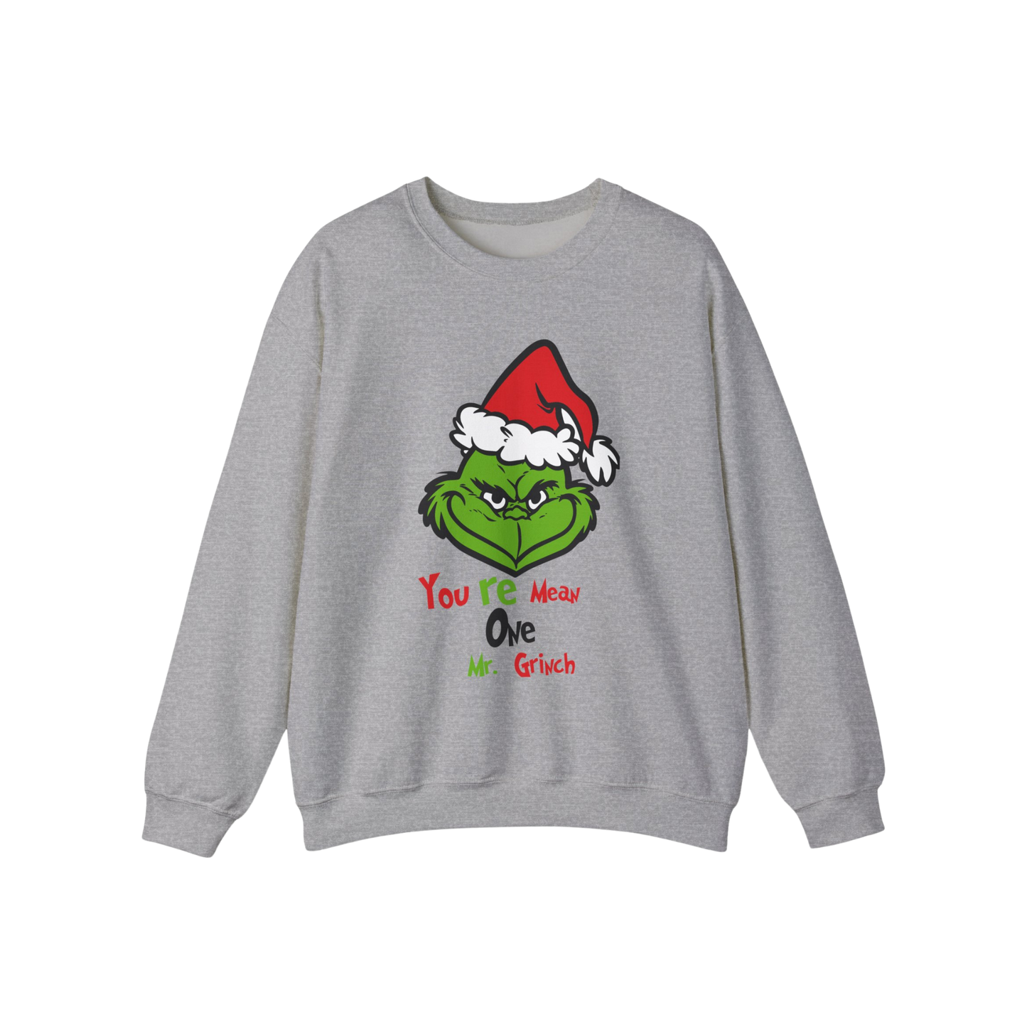 Grinch, Adult, Sweatshirt, Christmas 2024.