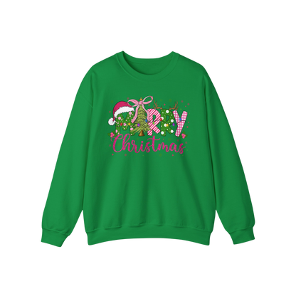 Pink Merry Christmas 2024, Adult, Sweatshirt.