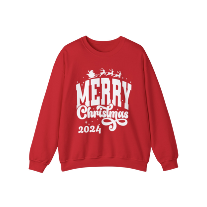 Merry Christmas 2024, Adult, Sweatshirt.