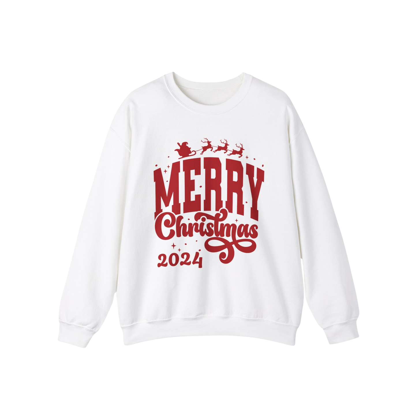 Merry Christmas 2024, Adult, Sweatshirt.